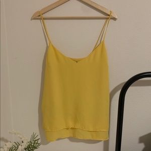 Yellow V-Neck Camisole